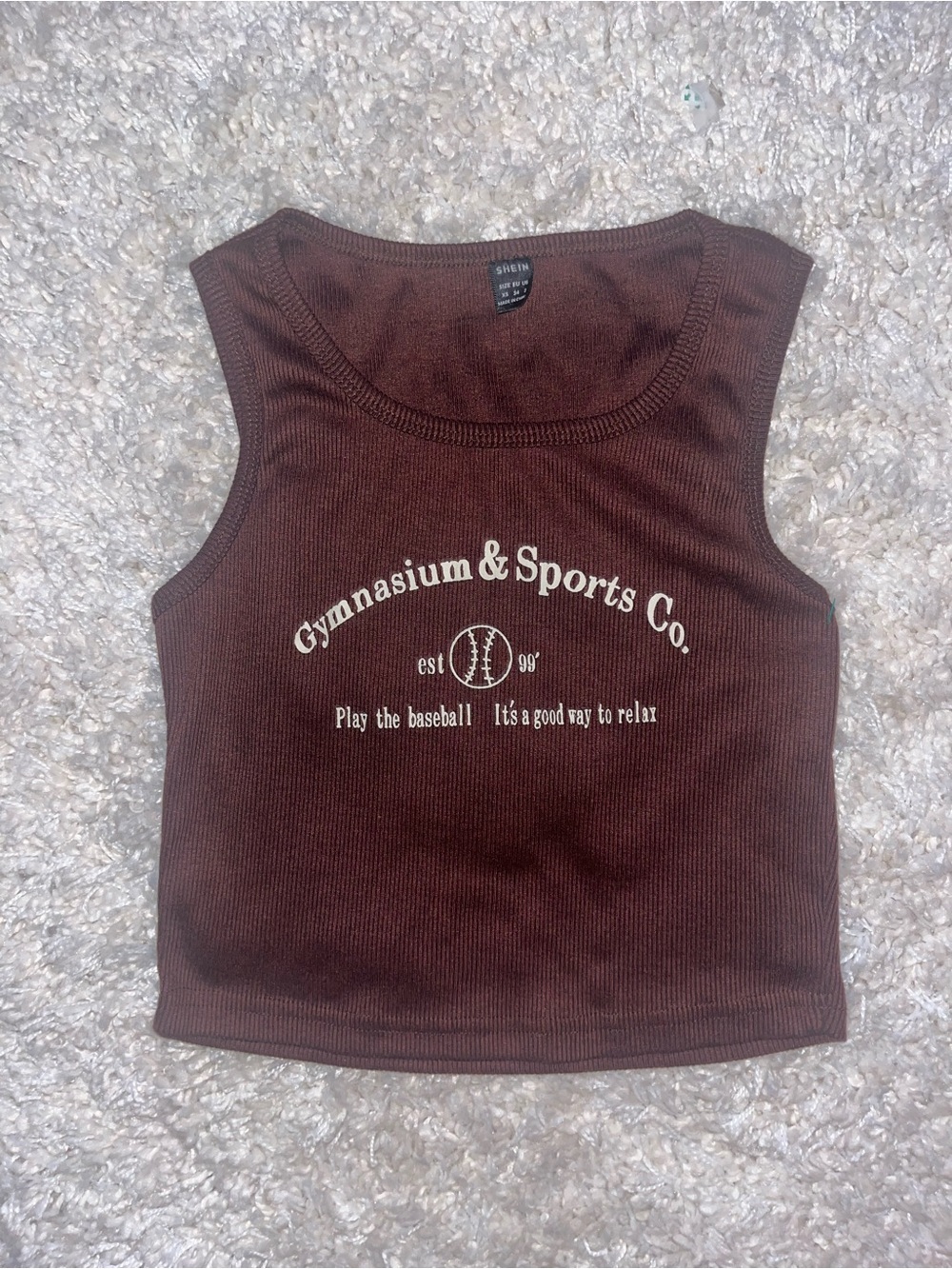 Gymnasium & Sports Co Brown Tank